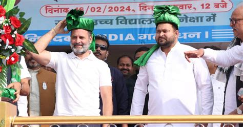 Lok Sabha Polls Congress RJD Led Alliance Announces Seat Sharing