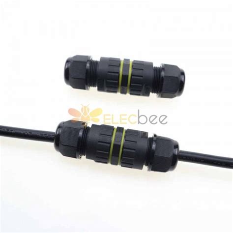 Ew M25 2 Pin Underwater Power Cable Ip68 Electrical Wire Waterproof Circular Connectors