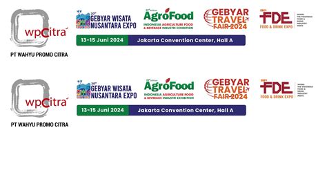 Technical Meeting Agrofood Expo Dan Gebyar Wisata Nusantara YouTube