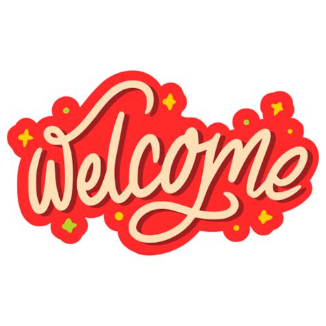 Welcome Stickers Free Social Media Stickers