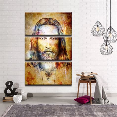 Canvas Hd Prints Poster Wall Art Pieces Jesus Christ God Paintings