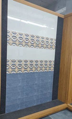 Ceramic Glossy Finish Wall Tiles Size 1x2 Feet 300x600 Mm At Rs 150