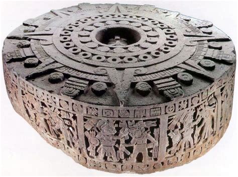 Exquisite Aztec Carved Stone - Unique Decor Piece