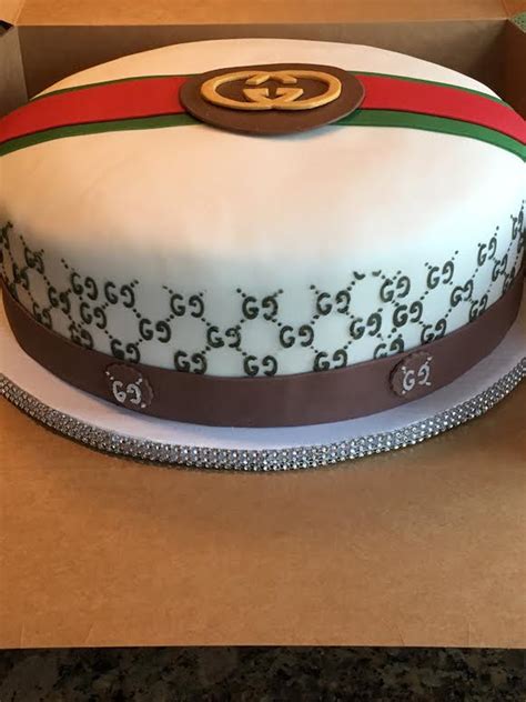 Gucci Theme Birthday Cake