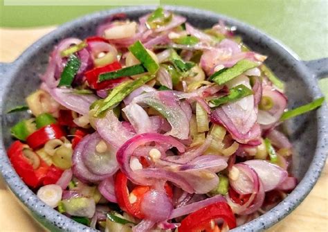 resep sambal matah oleh rachma nita cookpad