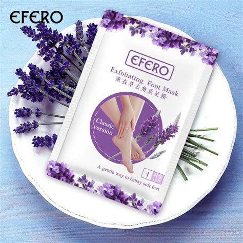 Efero Mascarilla Exfoliante Para Pies Mascarilla Para Piel De Pies