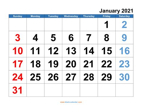 Free Downloadable 2021 Word Calendar Microsoft Word Calendar Template