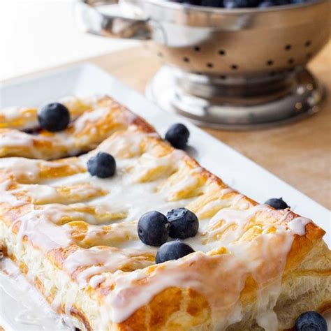 Make Ahead Blueberry Cream Cheese Danish Make Ahead Meal Mom