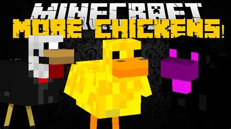 Minecraft Mo Chickens Mod Over 35 Chicken Mobs With Special Abilities Mod Showcase Youtube