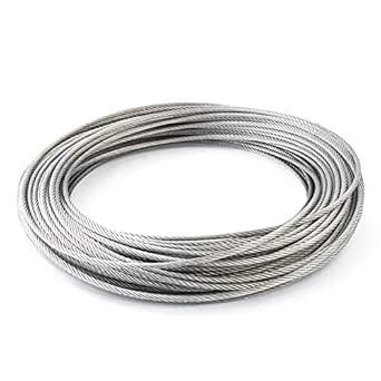 Amazon Laureola Galvanized Steel Aircraft Wire Rope X