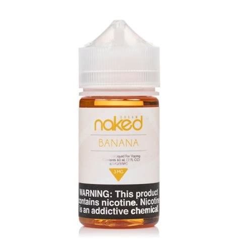Banana Cream Naked 100 60ML FyreLux Vape Store