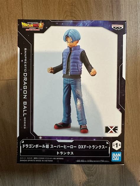 Dragon Ball Super Super Hero Dxf Trunks Figurine Banpresto