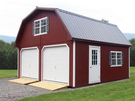 2 Car 2 Story Gambrel Garages Rocky Mountain Sheds