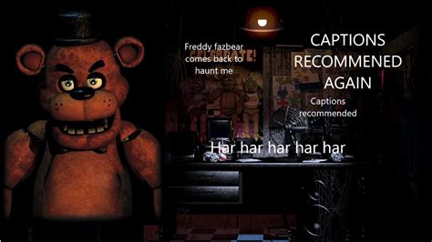 Fnaf Rewritten 87 Night 5 Complete Youtube