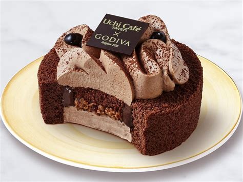 ローソン Uchi Cafe Sweets × Godiva ショコラロールケーキ こんびに でざーと らんきんぐ