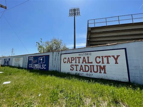 Capital City Stadium Still Stands in Columbia, SC