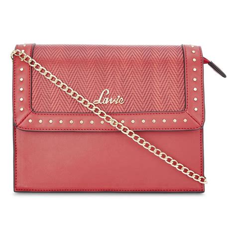 Buy Lavie Red MORITZ CSB TXT STUD Sling Bag Online