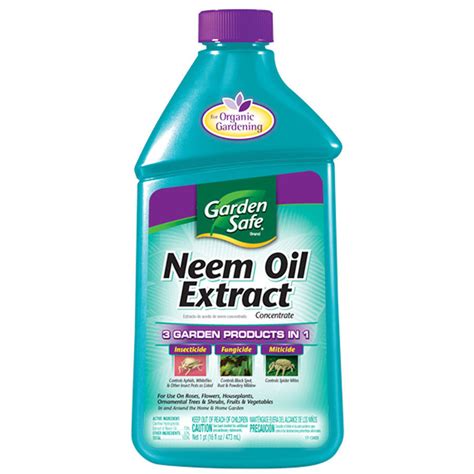 Neem Oil Extract Concentrate 1 Pint by Garden Safe Organic | Seed World