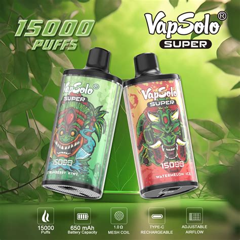 Vapsolo Super Vaper Desechables Aroma King Electronic Cigarette 15000