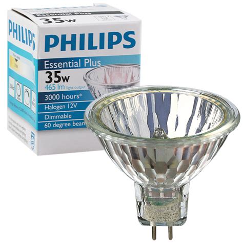 Essential Plus Halogen Dichroic Reflector Downlight MR16 35W 60D 2700K