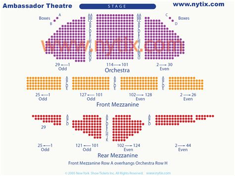 Ambassador Theatre On Broadway In Nyc