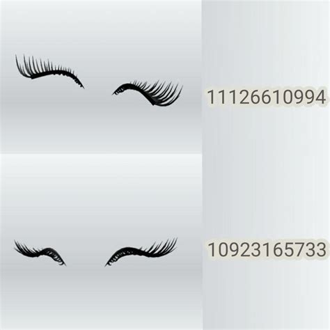 Three Different Types Of Eyelashes Are Shown In This Graphic Style With The Numbers On Each Side