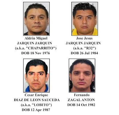 4 CJNG Members Named As Targets By The US Operating From Colima