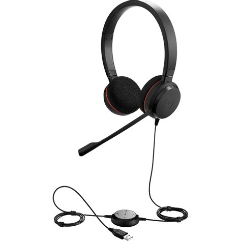 Jabra Evolve Uc Stereo Headset B H Photo Video