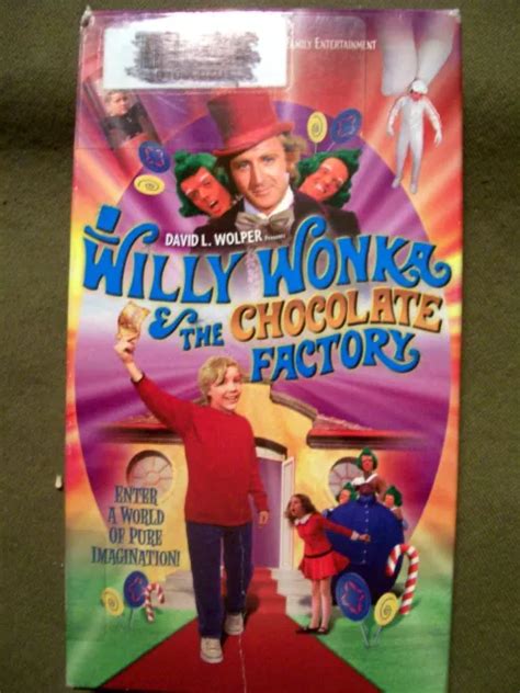 Willy Wonka And The Chocolate Factory Warner Bros Vhs Muschelschale