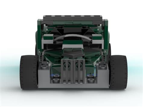 LEGO MOC Custom Hot Rod Featuring Wonderbrickz By WILD BLUEY Rebrickable Build With LEGO