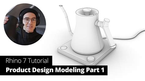 Rhino 7 Product Design Modeling Tutorial Part 1 Youtube