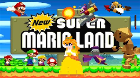 New Super Mario Land • Super Nintendo Homebrew Youtube