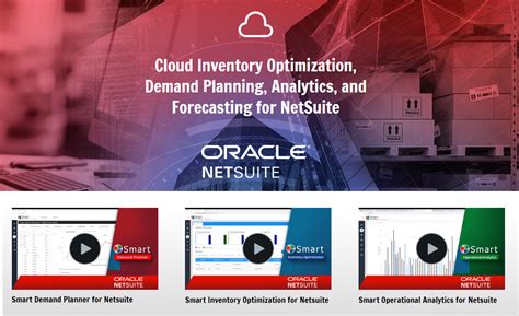 Cloud Inventory Demand Planning Netsuite Smart Software