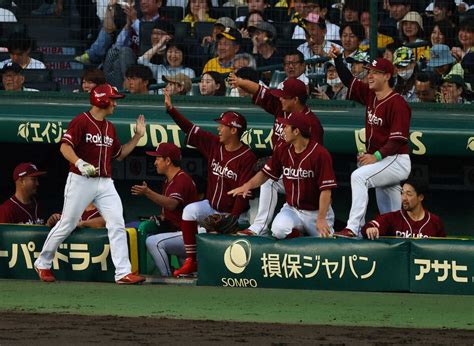 【画像】楽天が交流戦単独首位 阪神を4－1で下し、球団初甲子園3連勝 藤井が4勝目 ライブドアニュース