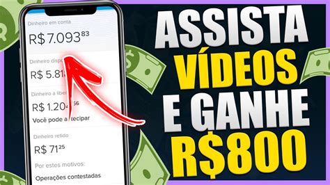 Pagou 300 NOVO JOGO que GANHA DINHEIRO de VERDADE ASSISTINDO VÍDEOS