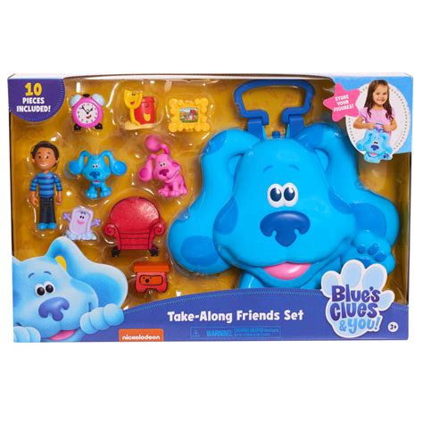 4960549606 Blues Clues And You Take Along Friends Set Walmart In