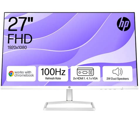 Hp Series Sa Full Hd Ips Lcd Monitor White F Aa Abu