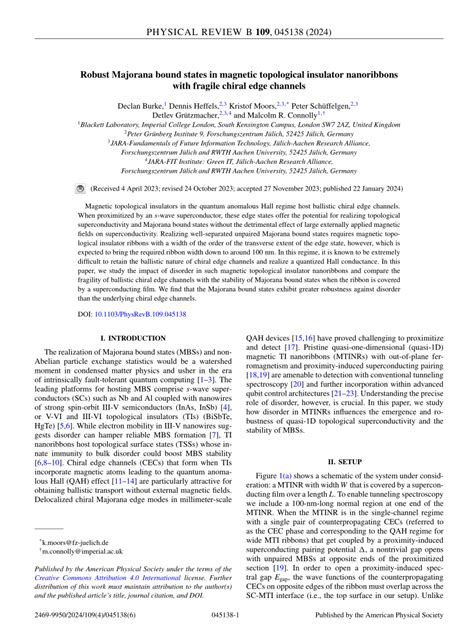 PDF Robust Majorana Bound States In Magnetic Topological Insulator