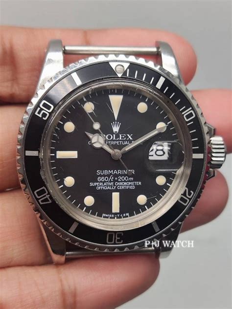 Rolex Submariner Date Plexiglass Ref 1680