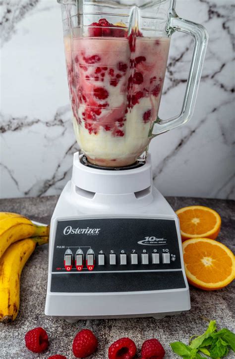 Raspberry Smoothie Recipe Simple Healthy Sprint Kitchen