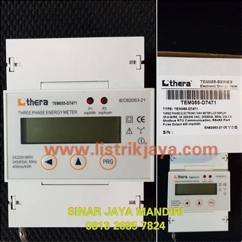 Kwh Meter Thera TEM055 D7471