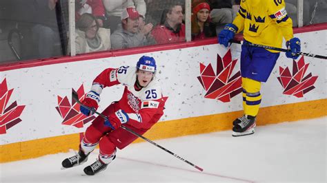 Kulich Scores In Overtime As Czechia Beats Sweden Advances To World