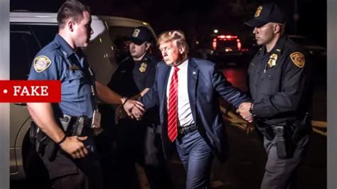 Fake Trump Arrest Photos How To Spot An Ai Generated Image