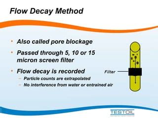 Oil Analysis Report Interpretation PPT