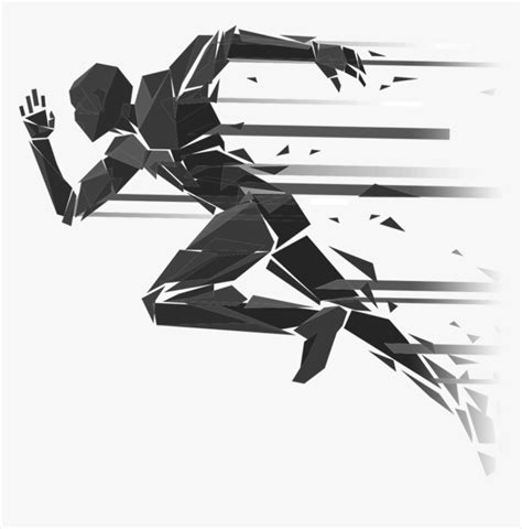 Track Runner Silhouette