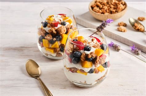 Ensalada De Frutas Con Yogurt