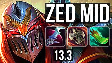 ZED Vs AKALI MID 18 1 4 2 3M Mastery Legendary 400 Games EUW