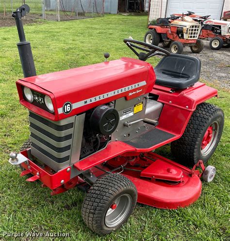 Massey Ferguson Mf16 Lawn Mower In Oologah Ok Item Ic9299 Sold Purple Wave