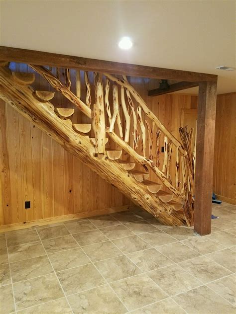 Custom Log Railings Rustic Wood Ryans Rustic Railings Wood