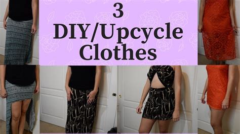 Diyupcycle Clothes Youtube